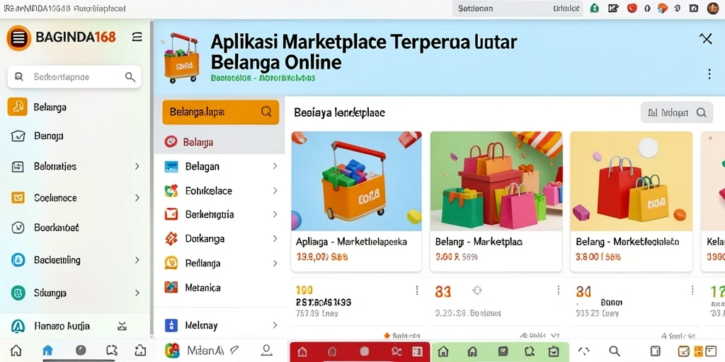 Tampilan antarmuka BAGINDA168 yang sederhana dan menarik.