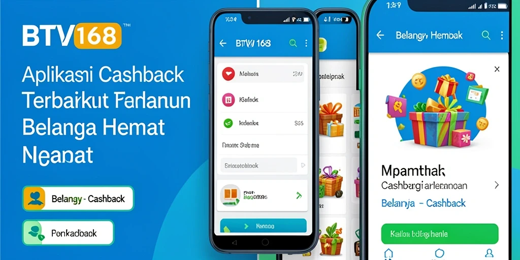 Tampilan antarmuka BTV168 yang sederhana dan menarik untuk fitur Cashback.