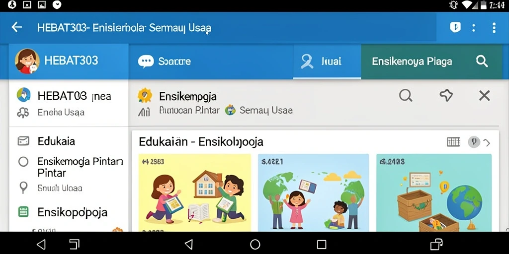 Tampilan antarmuka HEBAT303 yang informatif dan menarik.