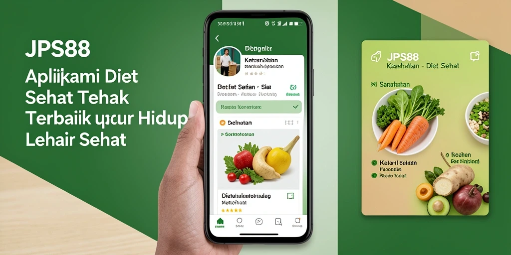 Tampilan antarmuka JPS88 yang menarik dan fungsional untuk Diet Sehat.