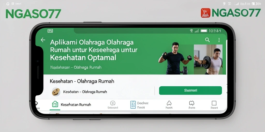 Tampilan antarmuka NGASO77 yang mudah digunakan dan menarik.