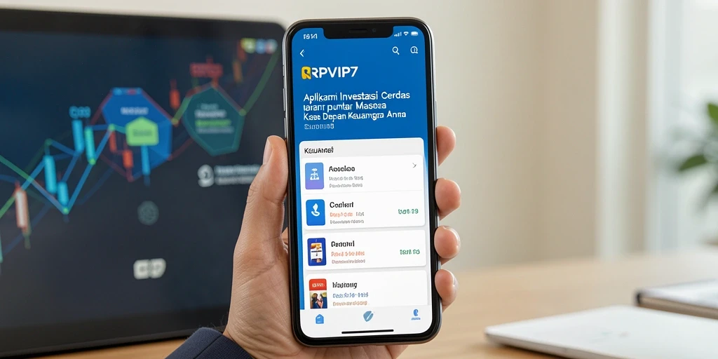 Tampilan antarmuka RPVIP7 yang modern dan user-friendly.