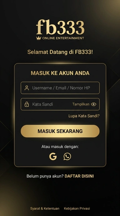 Panduan Masuk Akun fb333 untuk Pengguna Android